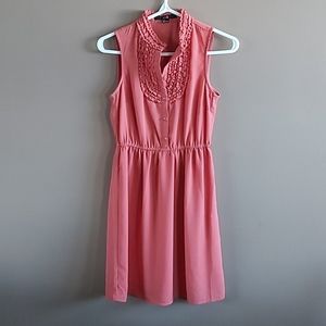 Dress- coral colour